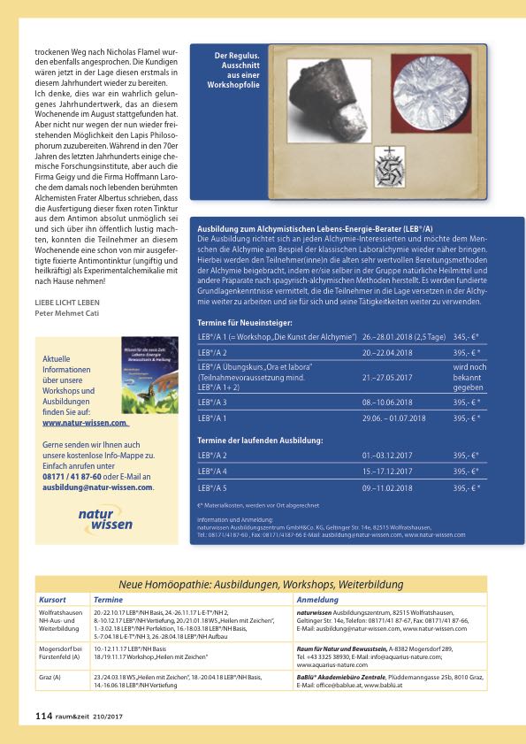 Antimon Naturwissen News 3